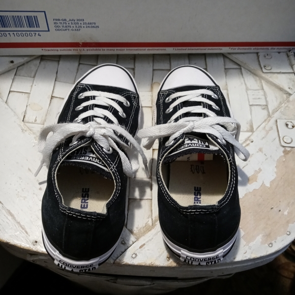 🏀 CONVERSE ALL STAR CANVAS SIZE 2🎾FABULOUS VINTAGE GIFT GIVING! 🎁 - Picture 8 of 16